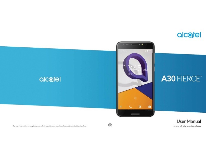 Alcatel A30 FIERCE User manual