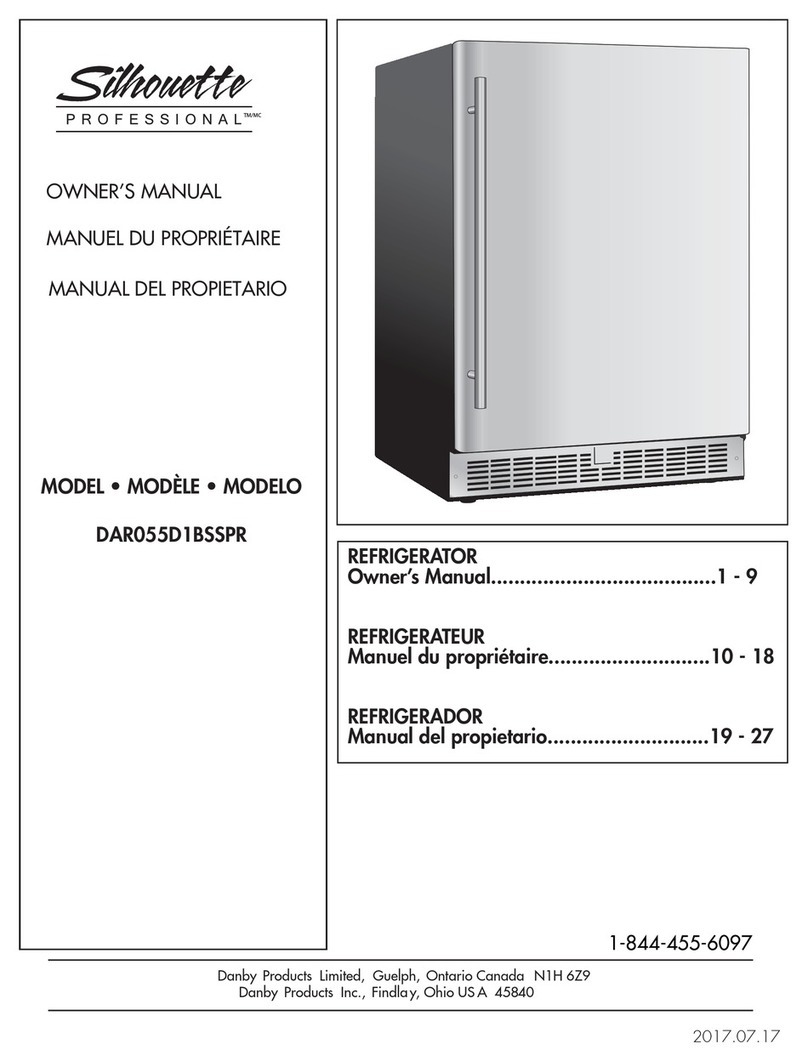 Silhouette DAR055D1BSSPR owner's manual
