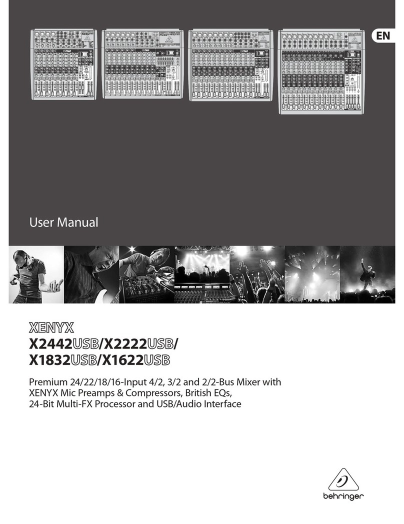 Xenyx X2442 USB user manual