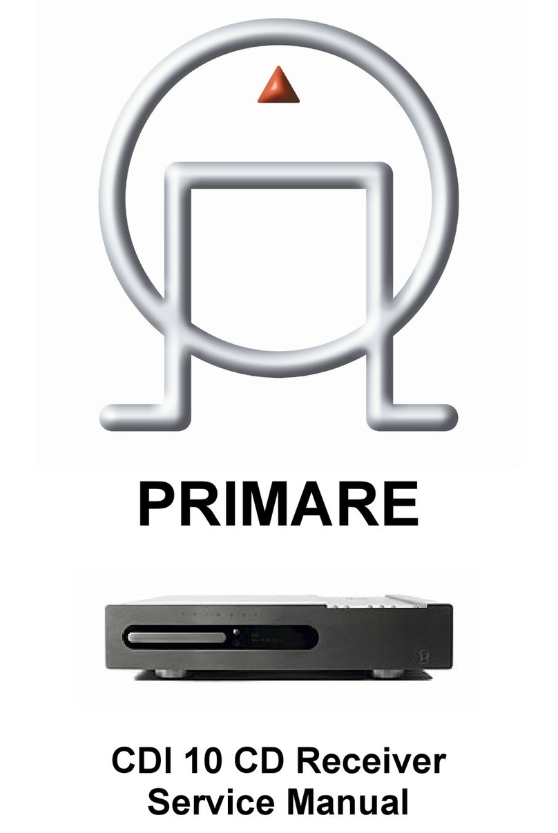 Primare CDI10 Service manual