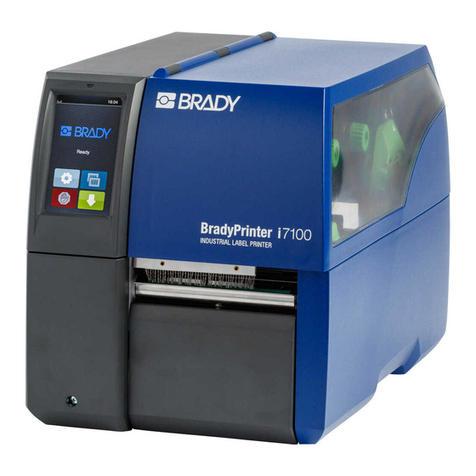 Brady BradyPrinter i7100 user manual
