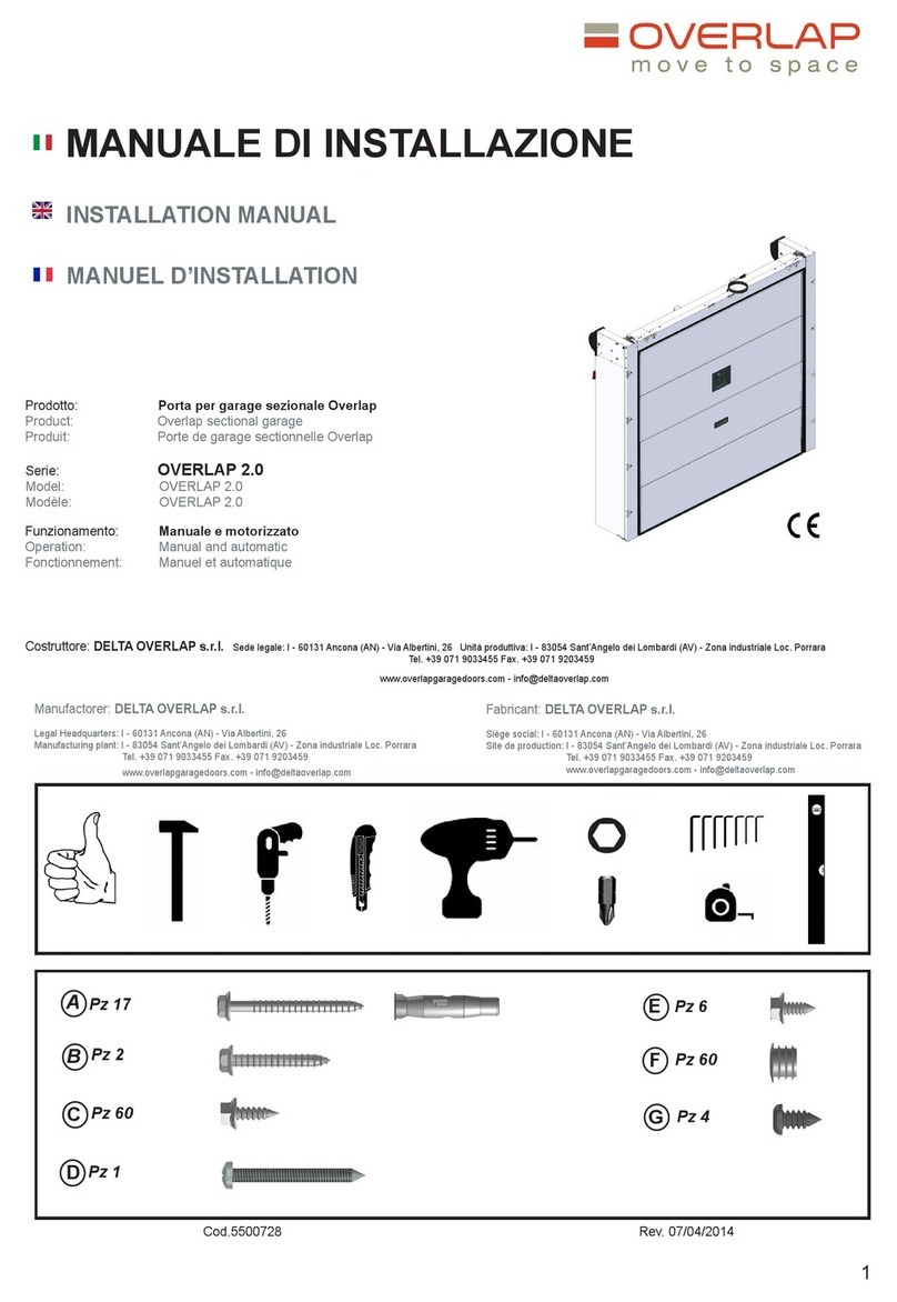 Overlap 2.0 installation manual Overlap 2.0 installation manual
