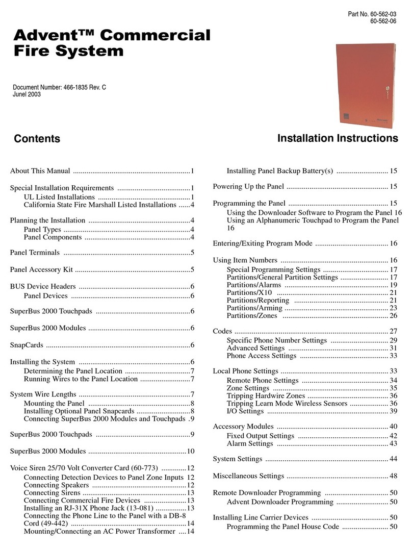 GE Advent User manual