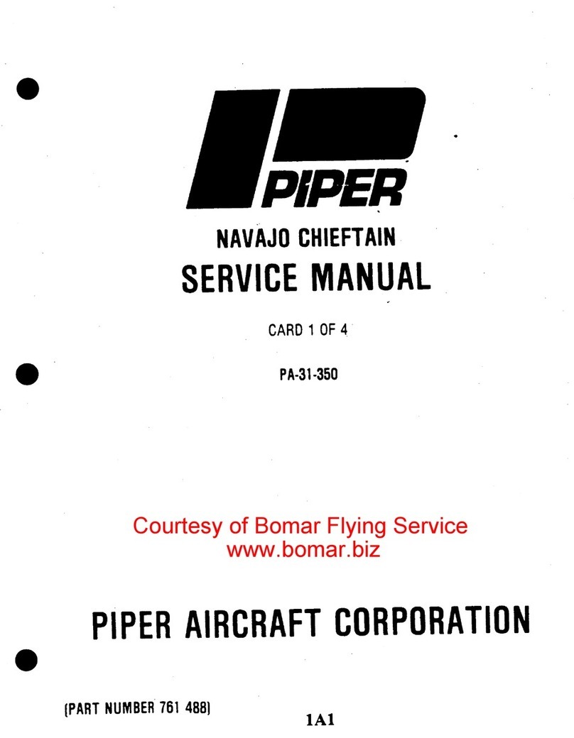 Piper Navajo Chieftain PA-31-350 User manual