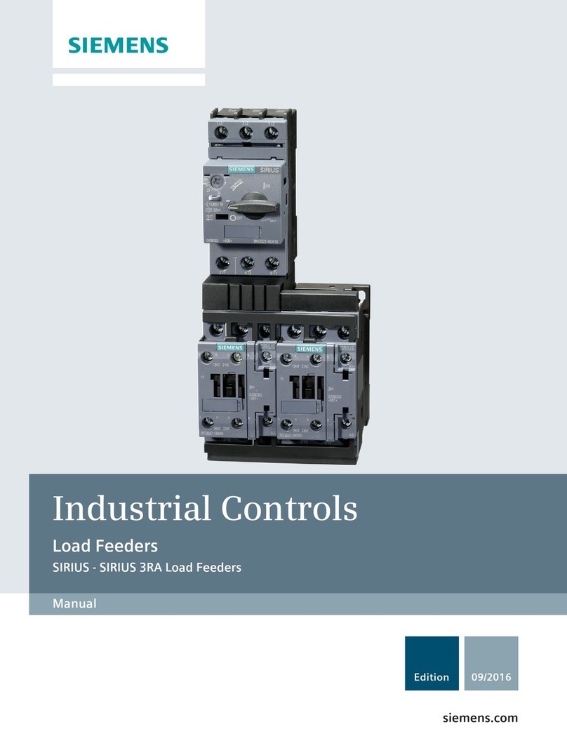 Siemens SIRIUS manual