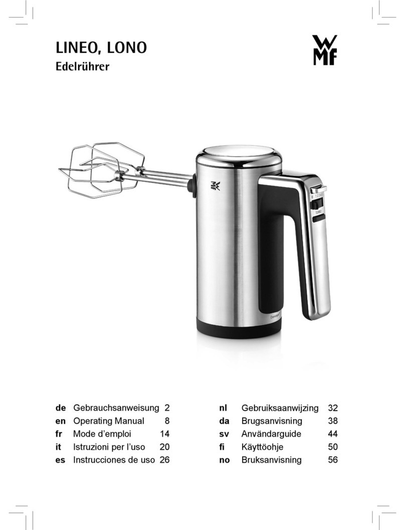 WMF LINEO, LONO operating manual