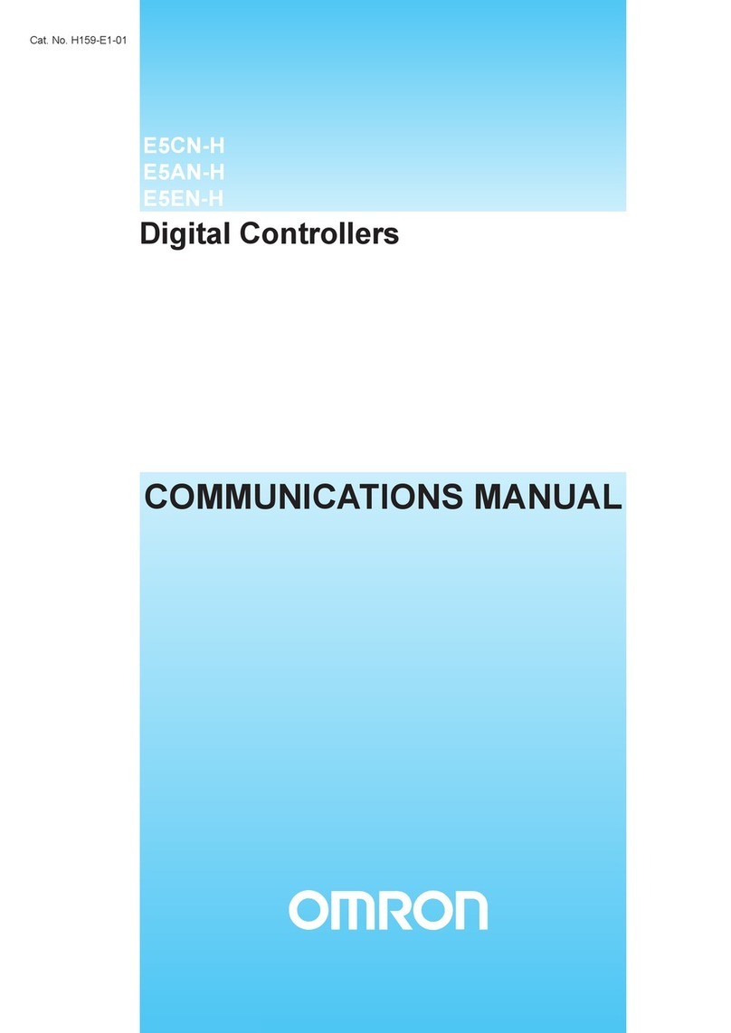 Omron E5CN-H Use and care manual