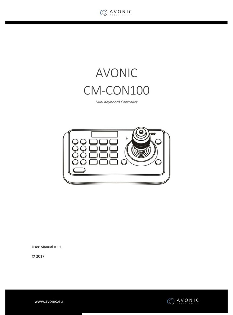 Avonic CM-CON100 user manual