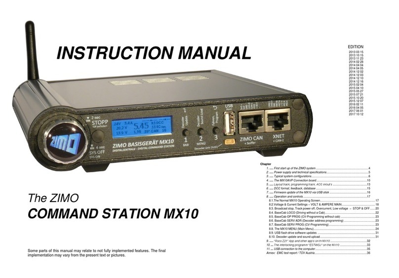 ZIMO MX10 instruction manual