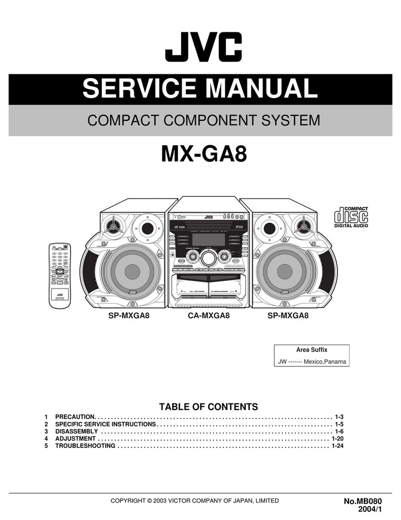 JVC MX-GA8 User manual