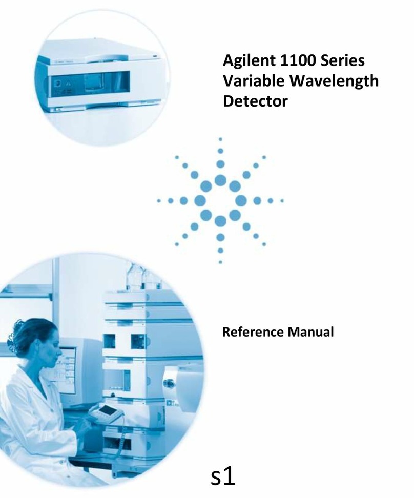 Agilent Technologies 1100 Series User manual