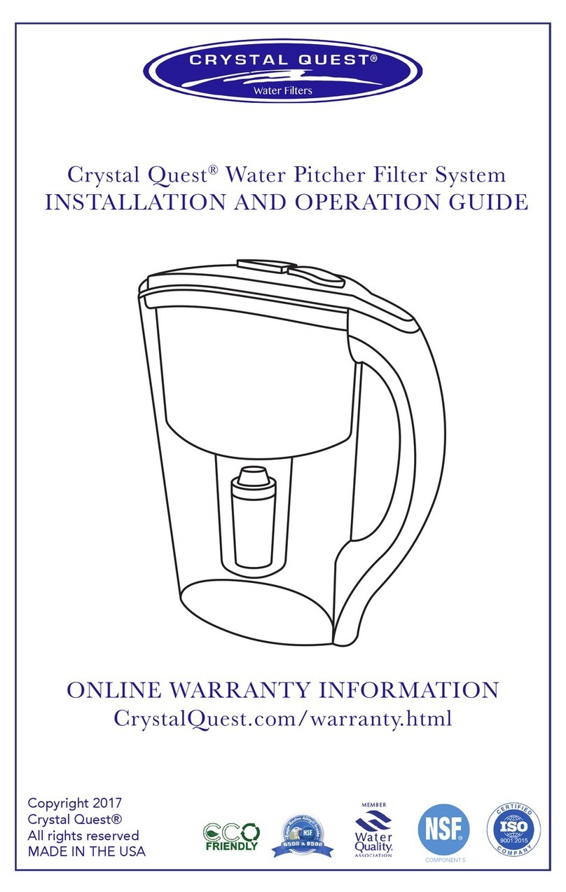 Crystal Quest CQE-PI-00601 Operating instructions
