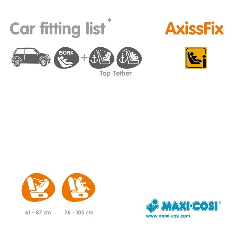 MaxiCosi AxissFix manual