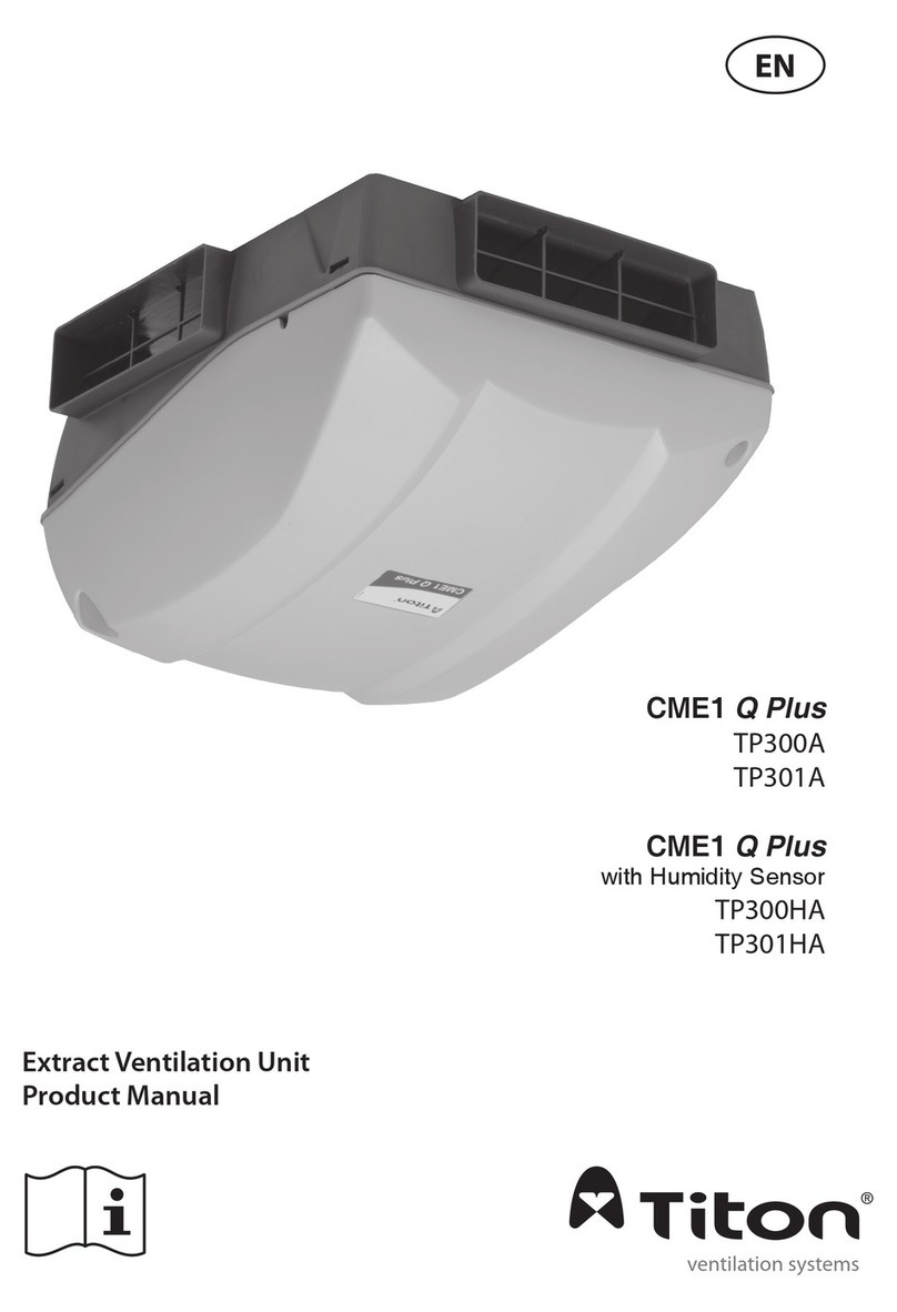 Titon TP300A User manual