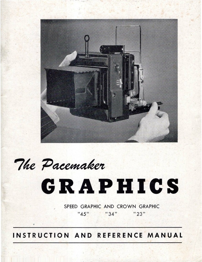 Pacemaker 34 SPEED GRAPHIC Instruction and reference manual