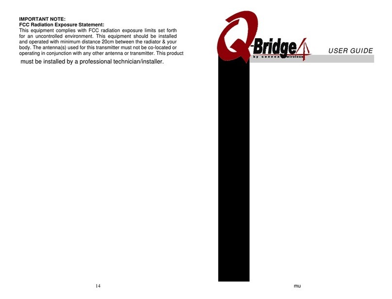 Connex Q-Bridge user manual