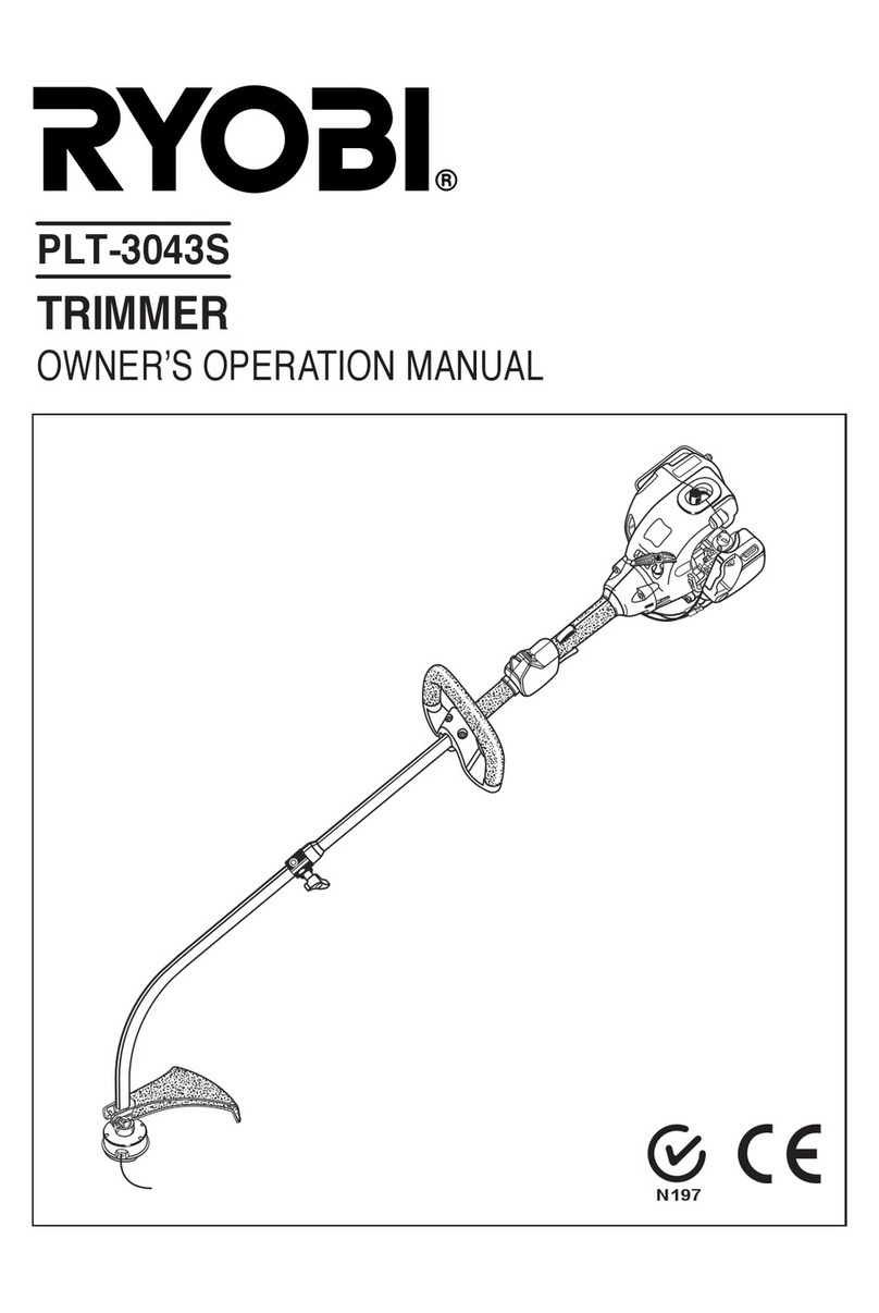 Ryobi PLT3043S Owner's operation manual