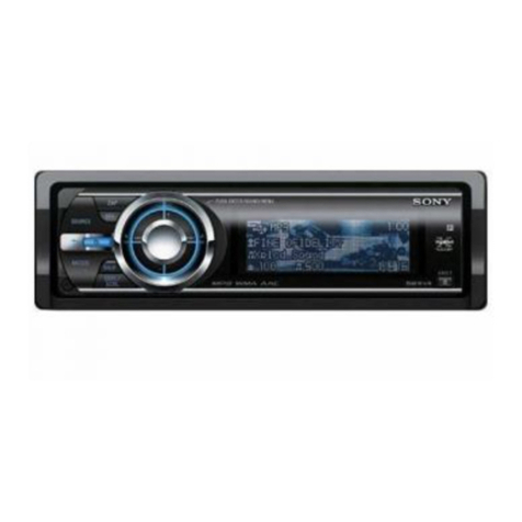 Sony CDX-GT980UI User manual
