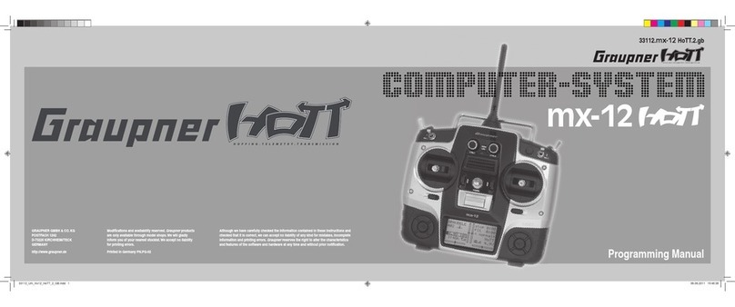 Graupher HoTT-MX-12 Programming manual