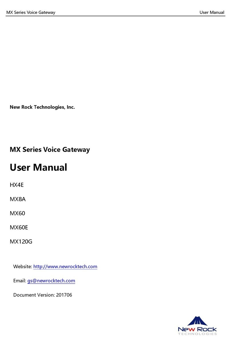 New Rock Technologies MX series user manual