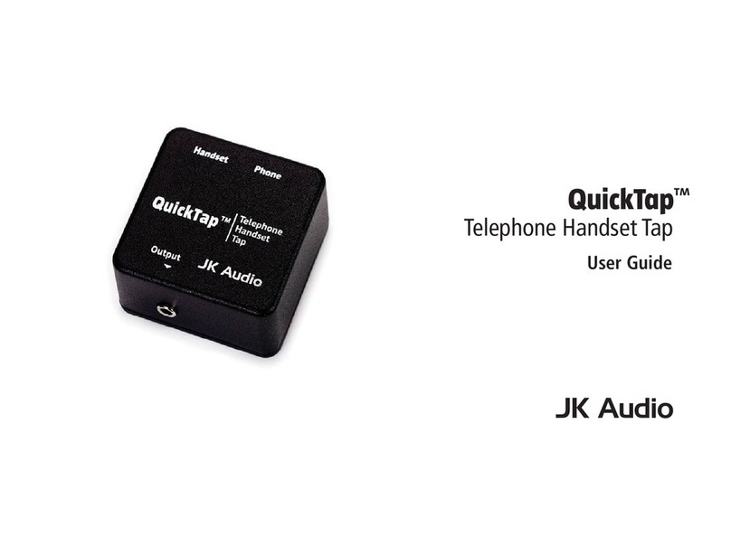 JK Audio QuickTap user guide