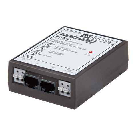 Altronix NetWay1 installation guide