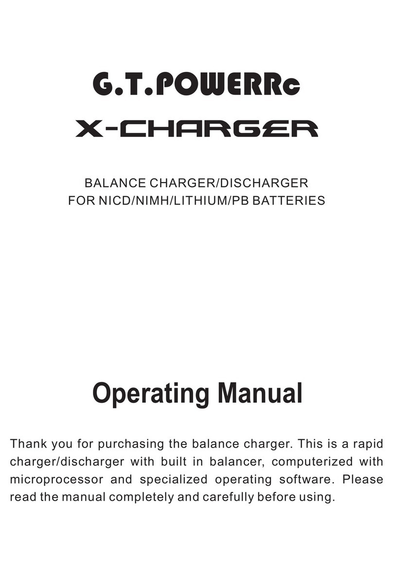 G.T.Power X-Charger operating manual
