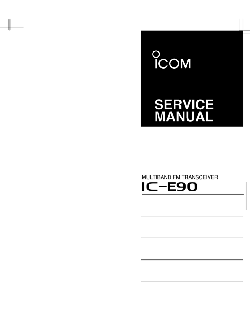 Icom IC-E90 Service manual