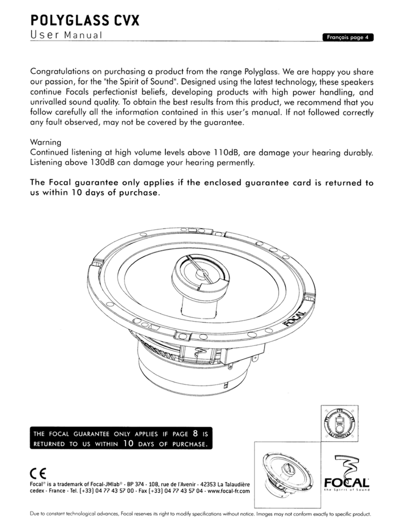 POLYGLASS 100 CVX user manual