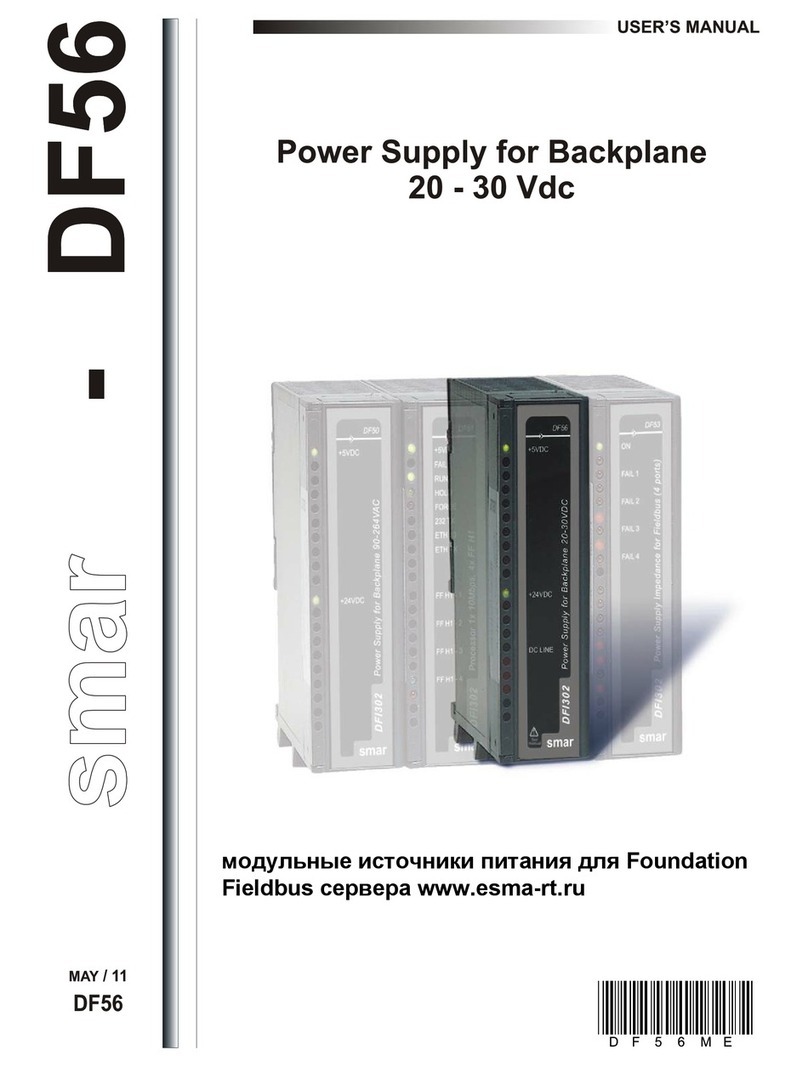 SMAR DF56 user manual