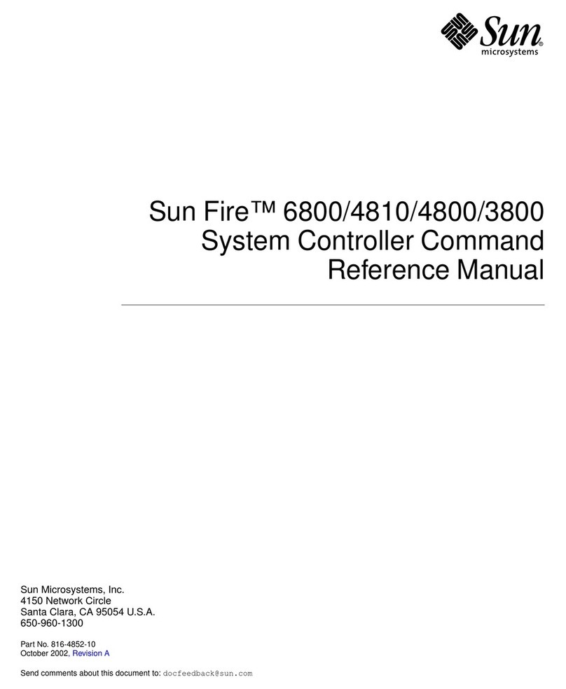 Sun Microsystems Fire 6800 Reference manual Sun Microsystems Fire 6800 Reference manual