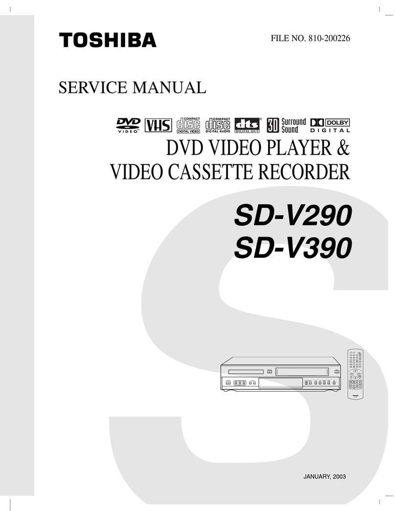 Toshiba SD-V290 User manual