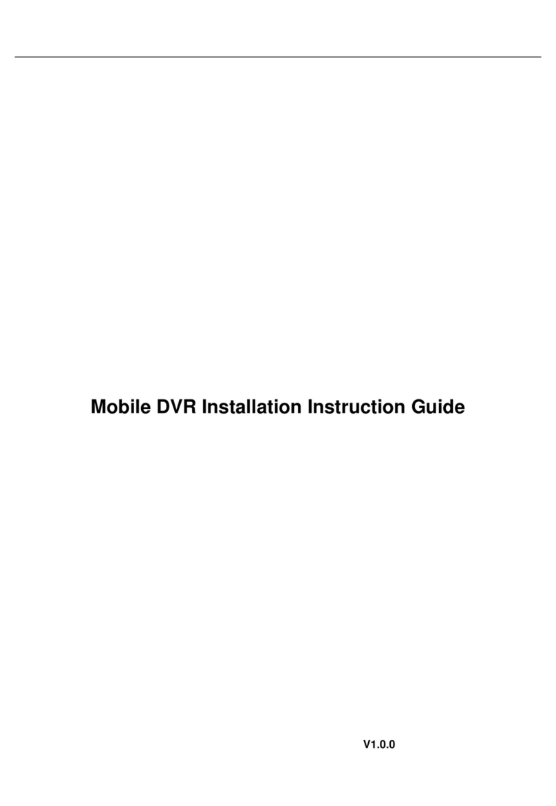 Dahua Mobile DVR Series Installation instruction guide