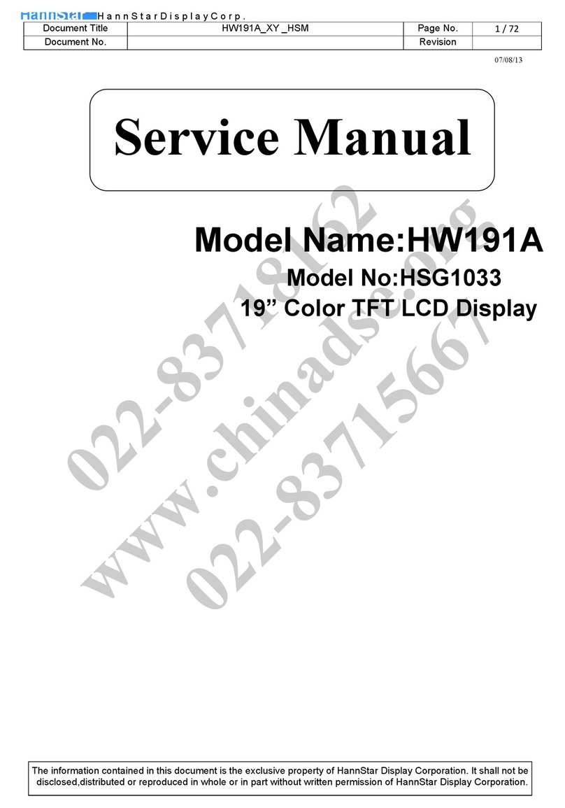 HannStar HW191A User manual