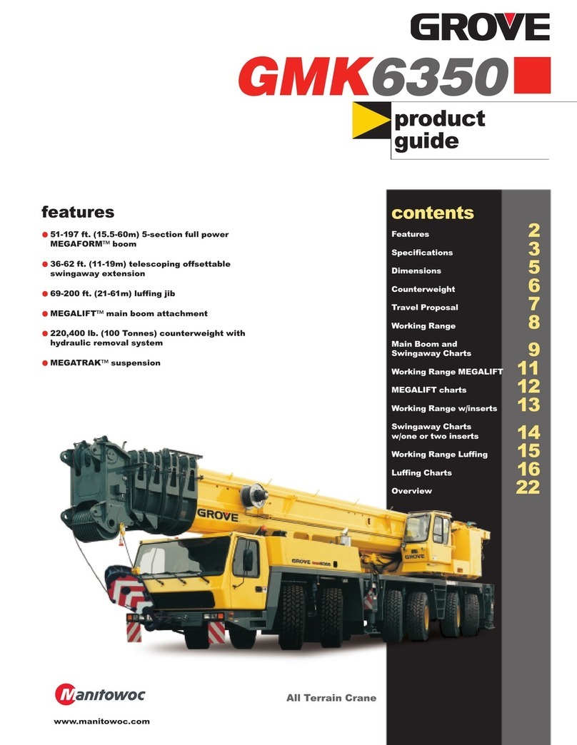 Grove Crane GMK6350 Product guide