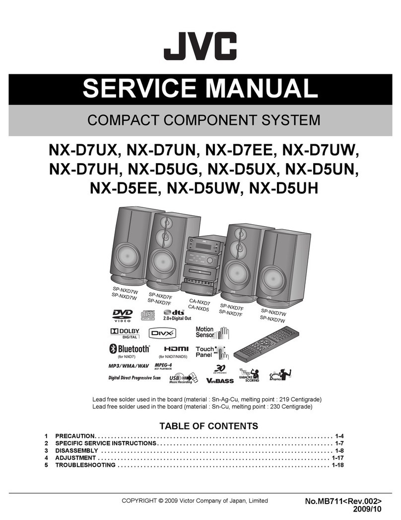 JVC NX-D7UX User manual