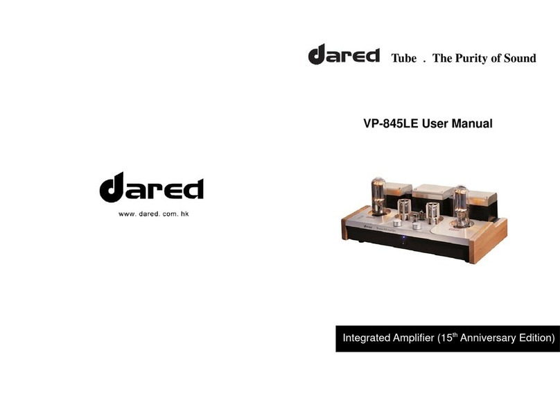 Dared VP-845LE user manual