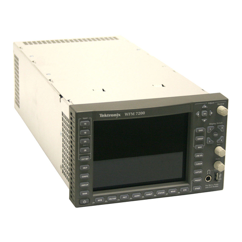 Tektronix WFM7200 manual