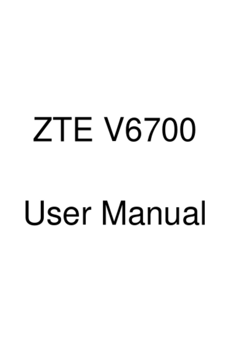 Zte V6700 User manual
