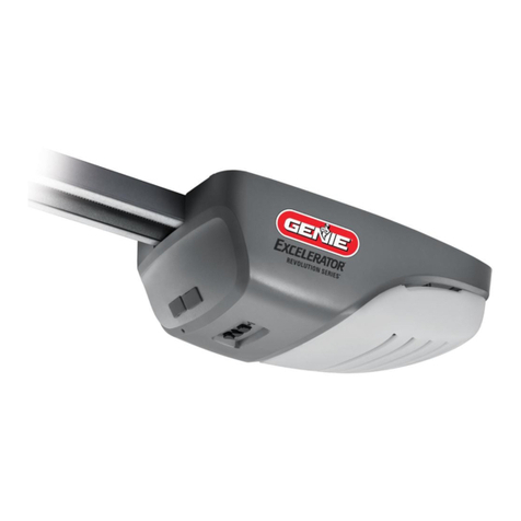 Genie 2562 User manual Genie 2562 User manual