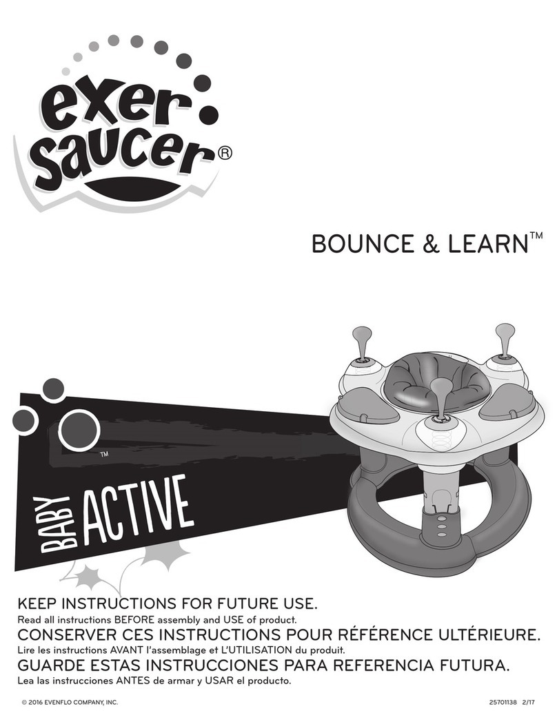 Evenflo BOUNCE & LEARN instructions Evenflo BOUNCE & LEARN instructions