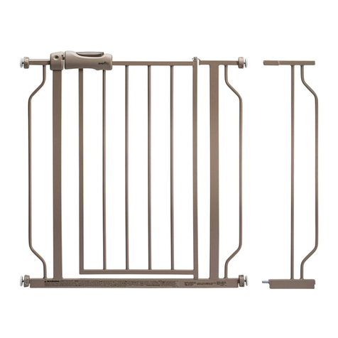 Evenflo Easy Walk-Thru Gate Assembly instruction Evenflo Easy Walk-Thru Gate Assembly instruction