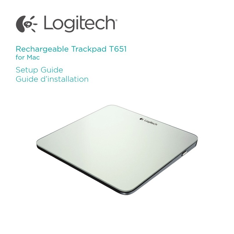 Logitech T651 User manual
