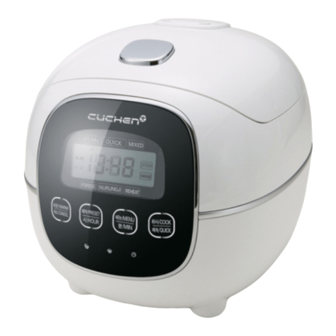 Cuchen WM-ME03 Series User manual