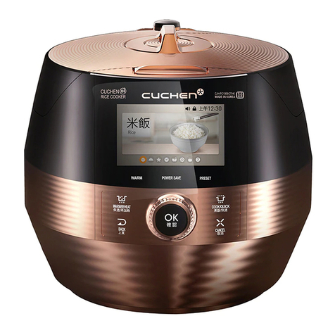 Cuchen IH CJH-PC10 Series User manual