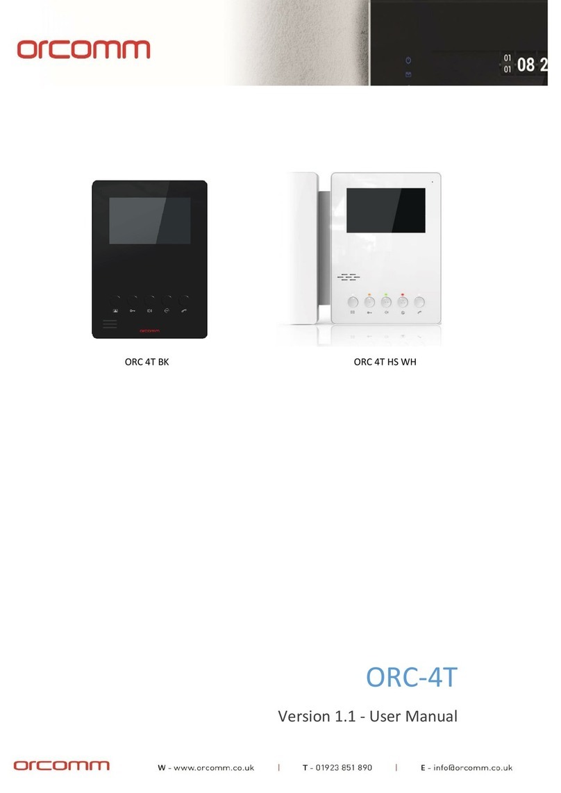 Orcomm ORC 4T BK user manual