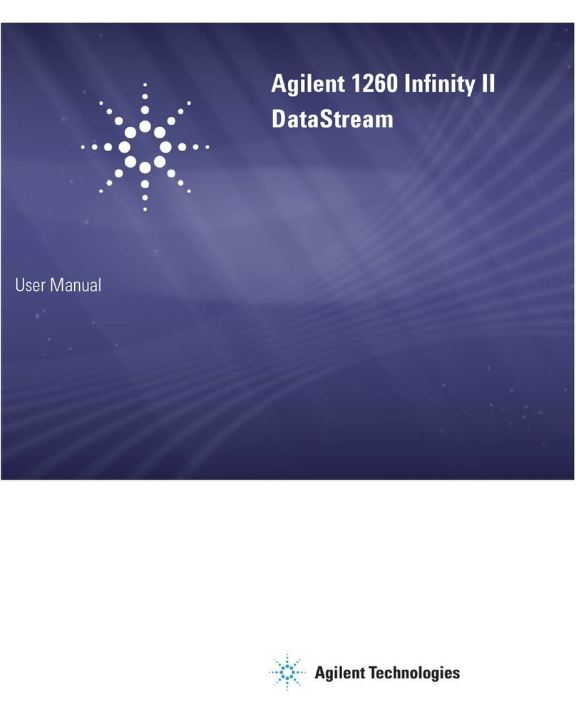 Agilent Technologies 1260 Infinity II User manual