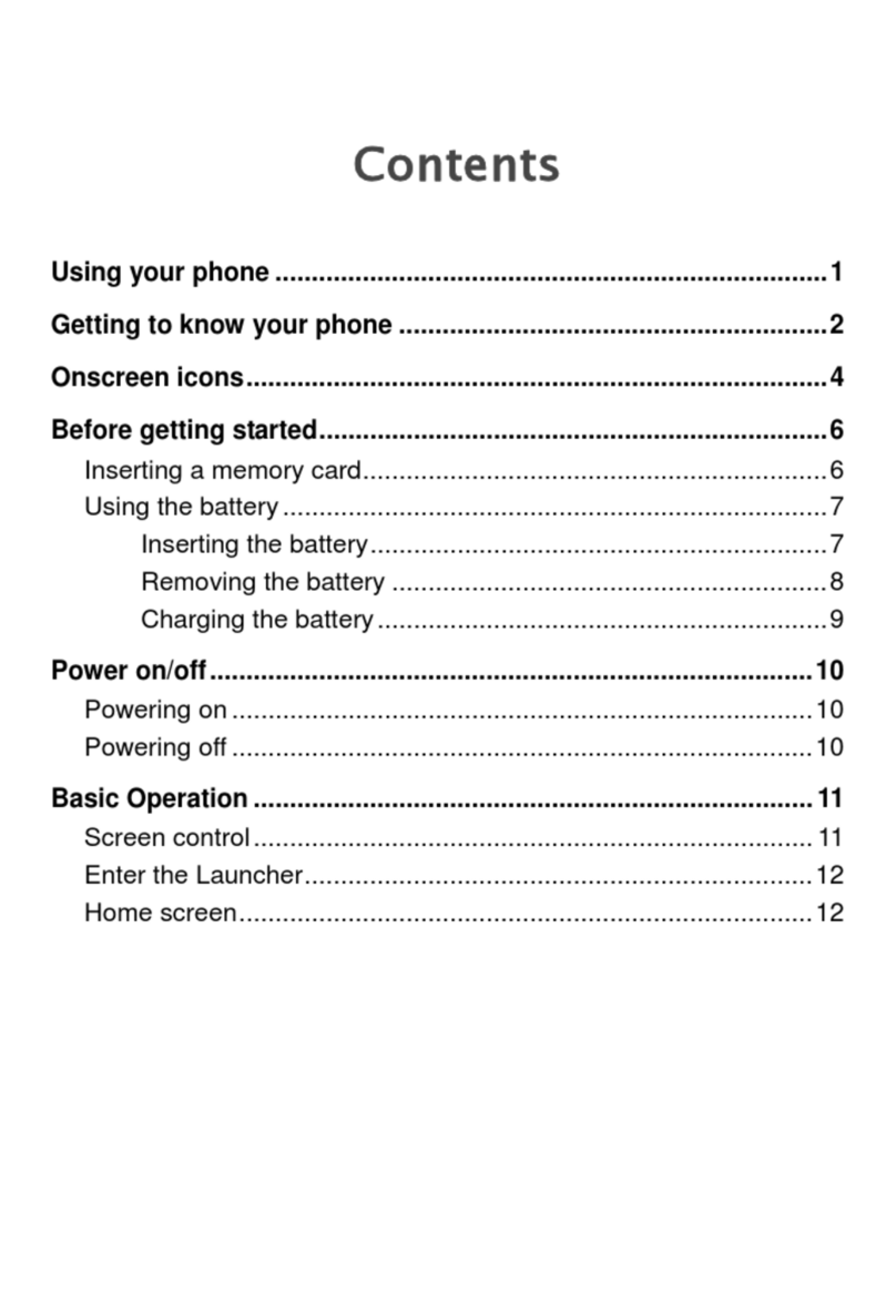 Zte Score X500 User manual