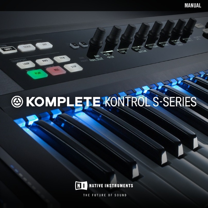 Native Instruments komplete kontrol s series user manual