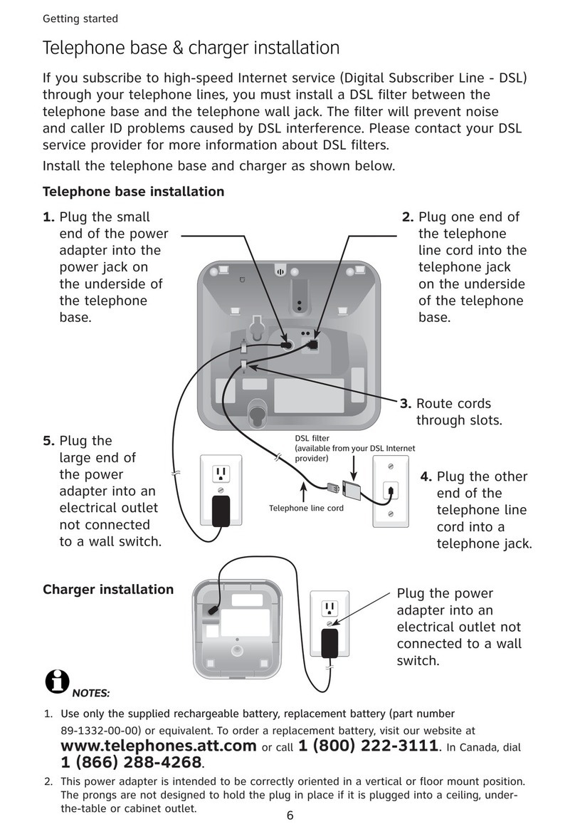 AT&T EL42208 User manual